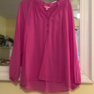 Lily Pulitzer medium long sleeve shirt